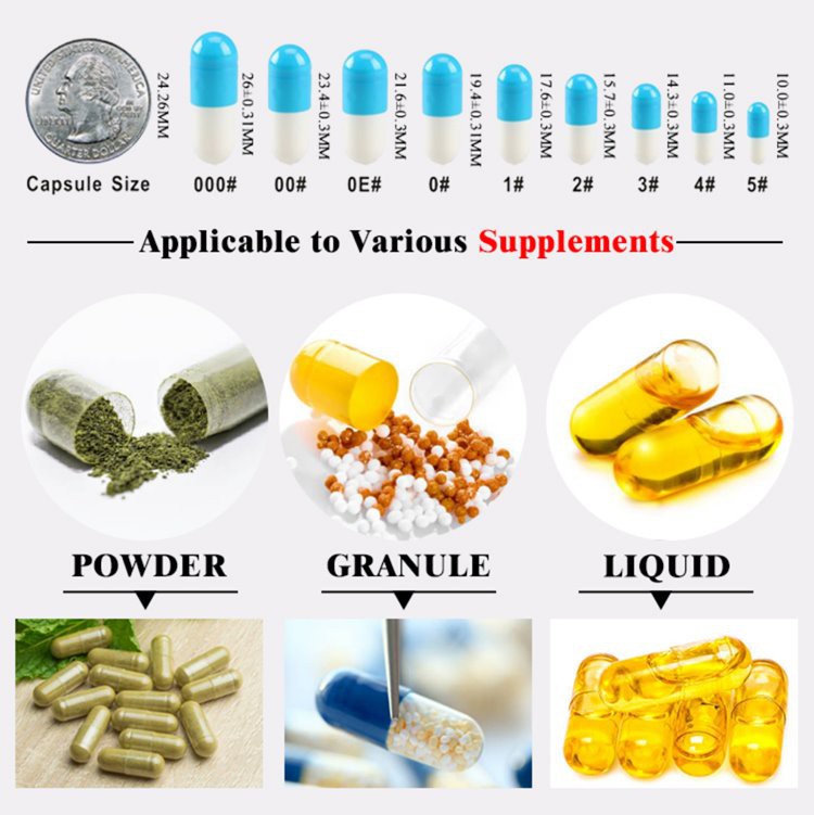 Vegetable capsules application
